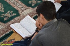 گزارش تصويري از برگزاري كرسي ترتيل خواني در مسجد قباي پاوه