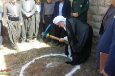 مركز درماني پيامبر اعظم(ص) شهرستان پاوه كلنگ زني شد