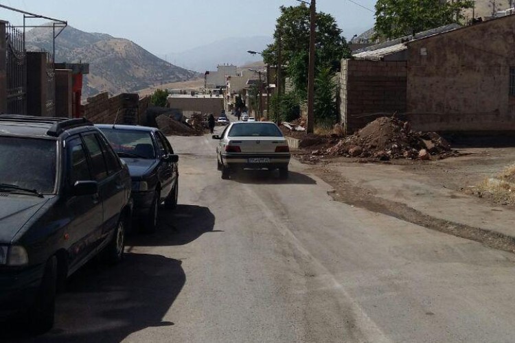 بازگشایی خيابان ارشاد اسلامی پاوه بعد از حدود دو سال