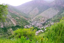 روستای ساتیاری پاوه، نگین سبز و زیبای رشته کوه های زاگرس