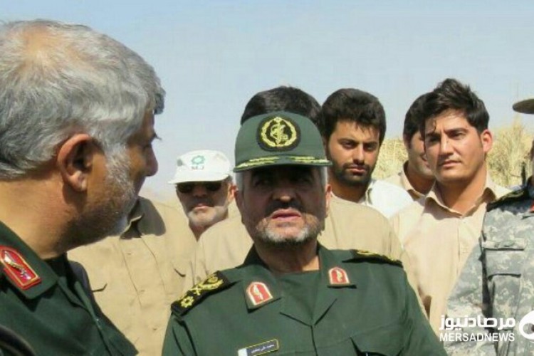 بازدید فرمانده کل سپاه از پروژه های ملی سامانه گرمسیری انتقال آب در اورامانات+تصاوير