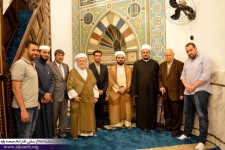 ماموستا قادری برای ادای فریضه نماز جمعه، در مسجد "البرازیل" سائوپائولو حضور یافتند 