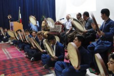 گزارش تصويري از برگزاري آئين افتتاحيه خانه دف هورامان در پاوه 