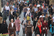 گزارش تصويري از برگزاري همایش بزرگ پیاده روی خانوادگی در پاوه 