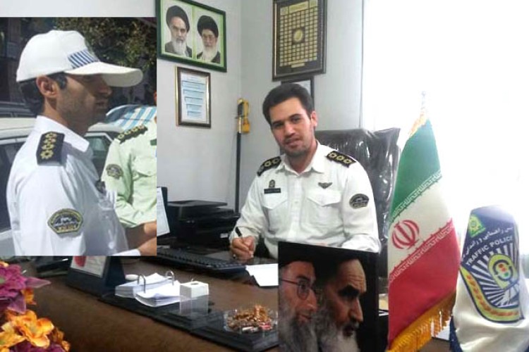 رئیس جدید پلیس راهنمایی و رانندگی شهرستان پاوه معرفی شد