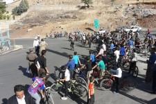 برگزاری همایش بزرگ دوچرخه سواری به مناسبت هفته دولت