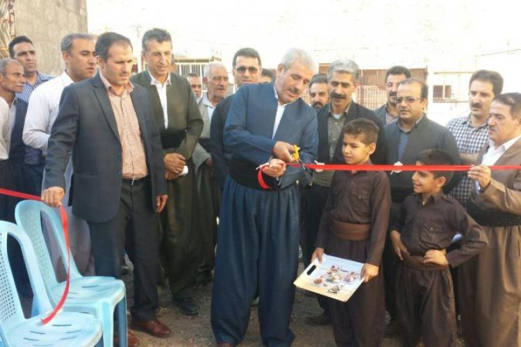 افتتاح شبكه آبرساني شهرك كارگاهي پاوه پس از 16 سال+تصاوير