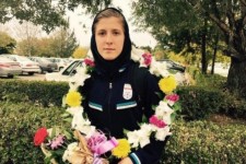 فوتباليست بانو پاوه‌ای در اردوی تورنمنت چين