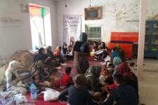 برگزاری کلاسهای آموزشی مهارتی گروه جهادی شهید بهرام ولدبیگی بسیج دانشجویی در باينگان