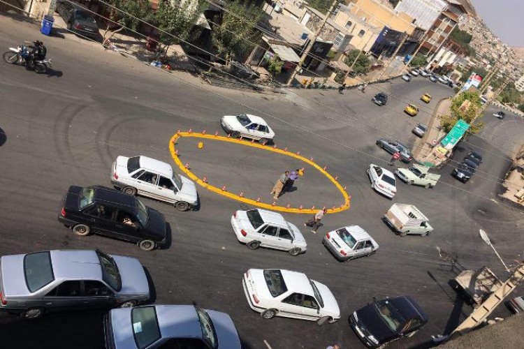 احداث ميداني جديد، در سه راهي بيمارستان پاوه