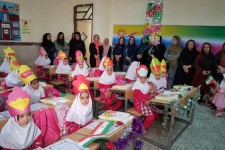 جشن غنچه ها ، شكوفه ها و جوانه هادر مدارس منطقه نوسود برگزار شد