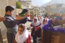 بوستان های تعلیم و تربیت در واپسین روز تابستان، «شکوفه» باران شدند