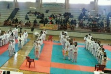 کسب مقام سوم دانش آموزان پاوه‌ای در مسابقات بانوان کاراته غرب کشور