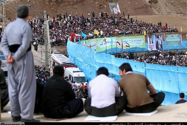 گزارش تصویری از سفر مقام معظم رهبری به پاوه