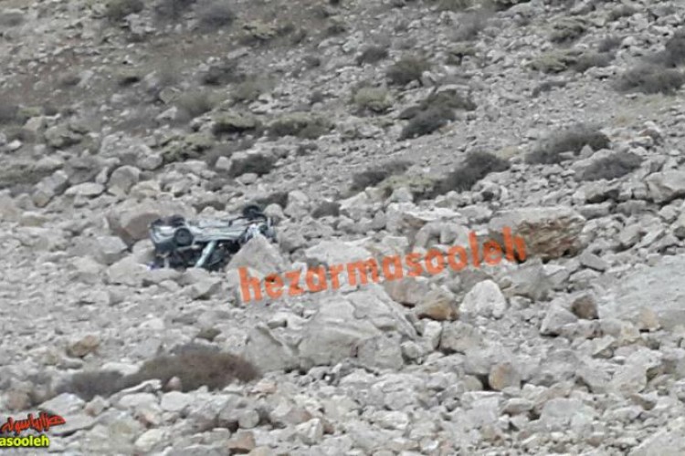 جاده تفرجگاه دالانی باز هم قربانی داد/ دو نفر کشته و زخمي بر اثر سقوط به دره