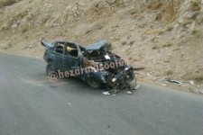 انحراف به چپ خودرو در گردنه تته، مرگ یک نفر را رقم زد