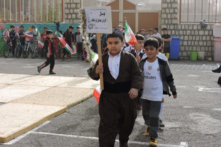 برگزاری المپیاد ورزشی درون مدرسه ای در مدارس شهرستان پاوه