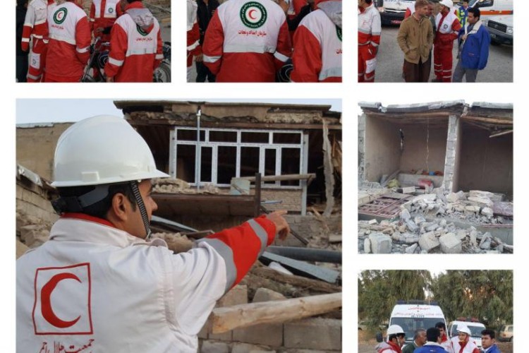 هلال احمر پاوه پذیرای کمک های مردمی برای کمک به زلزله زدگان می باشد