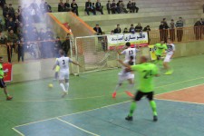 مسابقات فوتسال هنرمندان ایران و منتخب پیشکسوتان پاوه/ پايان اين مسابقات با تساوي دو تيم