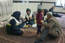 ارايه خدمات بهداشتي و درماني در مناطق زلزله زده توسط كانون بسيج جامعه پزشكي شهرستان پاوه