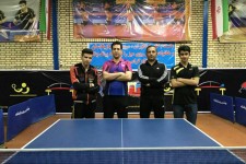 مقام دوم مسابقات انتخابی تنیس روی میز بزرگسالان استان کرمانشاه را كسب كرد