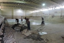 آغاز عملیات تعمیر و تجهیز سالن ورزشی تربیت پاوه با 700 میلیون ریال اعتبار