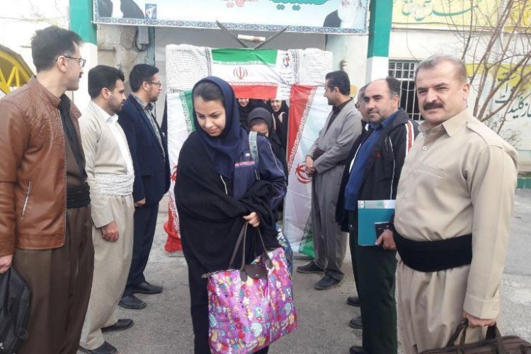 اعزام 87 دانش آموز شهرستان پاوه به مناطق عملیاتی جنوب کشور