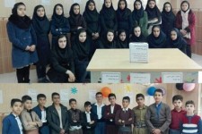 اختصاص هزینه مواد محترقه به مناطق زلزله زده توسط دانش آموزان مدرسه شهدای گزن زردویی