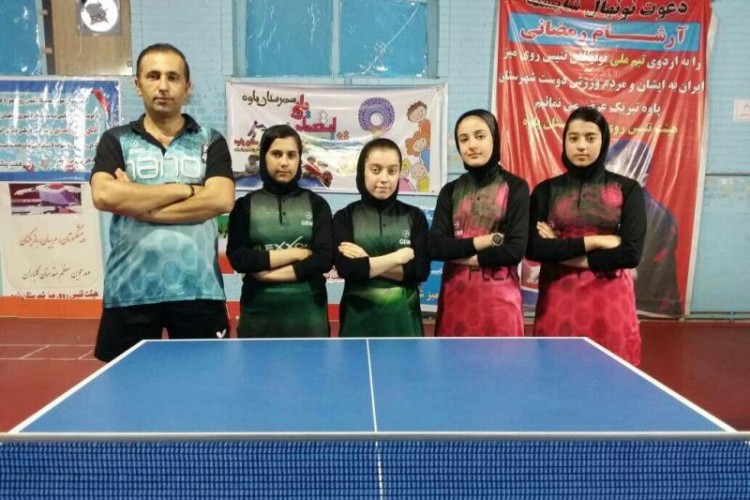 مقام آوری تنیس بازان نوجوان پاوه اي در استان