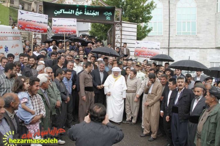 تجمع مردم حماسه‌ساز شهرستان پاوه در محکومیت خروج آمریکا از برجام 