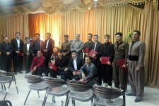 تجلیل از جوانان برتر عرصه های مختلف در پاوه