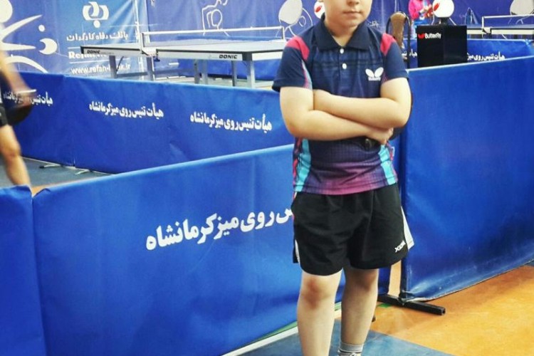 کسب مدال طلا و راهیابی بازیکن پاوه ای به مسابقات کشوری قم وتور ایرانی سقز