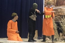 اجراي اولين شب تئاتر شریف و ئه وین در سالن سینما فرهنگ پاوه 