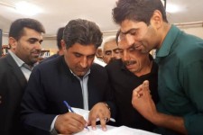 گزارش تصويري از پيگيري و بازديد نماينده اورامانات از روند احداث بيمارستان جديد پاوه