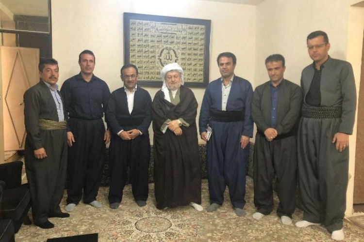 دیدار شهردار جدید پاوه با امام جمعه محترم پاوه 