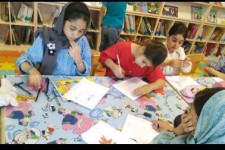 برگزاری  مسابقه نقاشی با موضوع مبارزه با دخانیات در مرکز بهداشت پاوه 