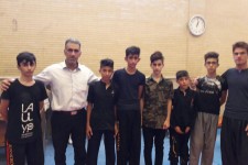 حضور کونگ فو کاران شهرستان پاوه در مسابقات انتخابی تیم استان کرمانشاه 