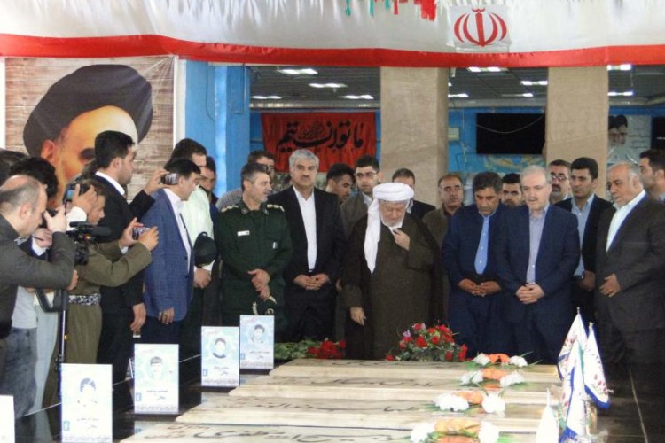 گزارش تصویری از آیین افتتاحیه بیمارستان قدس پاوه