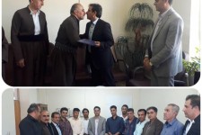 تغییر روسای آبفای شهری پاوه و جوانرود/خالد نادریان سرپرست اداره آبفای شهری پاوه شد