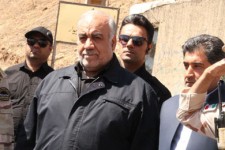 گزارش تصویری از بازدید استاندار کرمانشاه از مرز شوشمی پاوه