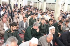 گرامیداشت هفته دفاع مقدس در نماز جمعه پاوه