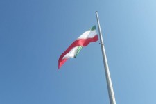 مرتفع‌ترین پرچم ایران در مرز«شوشمی» به اهتزاز درآمد