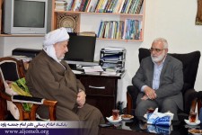 حاج ماموستا قادری در دیدار رئیس کمیته با وی: خواسته ما خدمت به مردم منطقه است