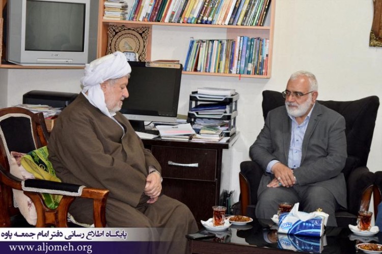 حاج ماموستا قادری در دیدار رئیس کمیته با وی: خواسته ما خدمت به مردم منطقه است