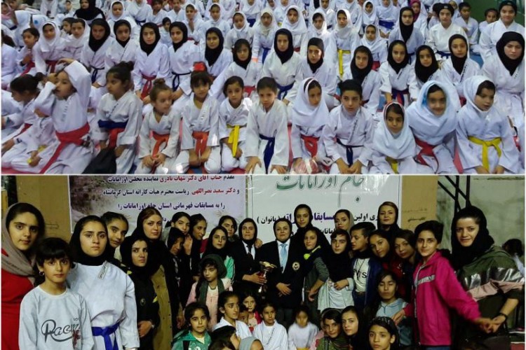 کسب مقام دوم مسابقات کاراته بانوان توسط ورزشکاران بانو پاوه در سطح استان