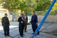 توزیع تجهیزات ورزشی در مدارس پاوه