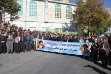 محكوم نمودن اقدامات آشوبگران توسط مردم پاوه