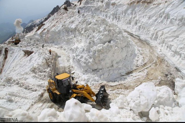 گردنه «تته» در طول فصل سرما مسدود است