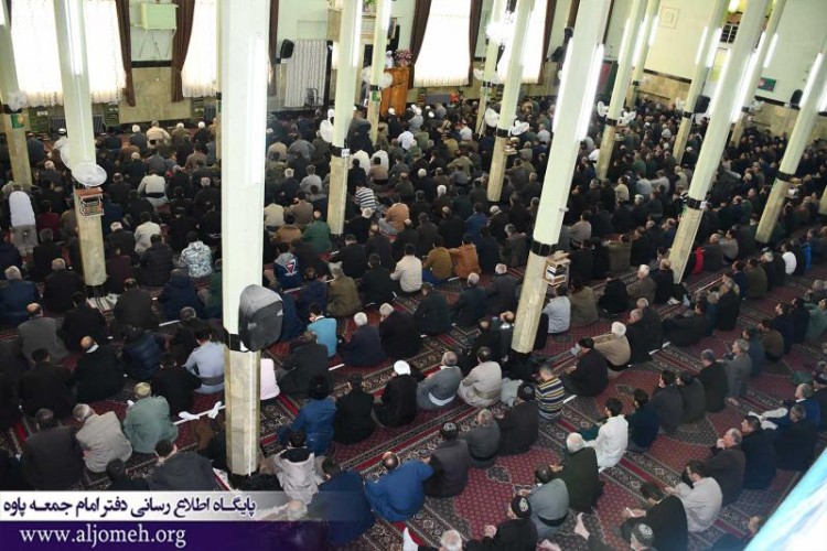 گزارش تصویری نماز جمعه اين هفته در پاوه