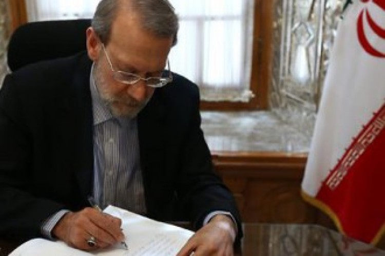 پیام تسلیت دکترلاریجانی در پی درگذشت فرزند امام جمعه شهرستان پاوه 